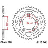 Couronne JT SPROCKETS acier standard 746 - 520 - 1075104003