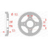 Couronne AFAM acier standard 10216 - 428 - 1074333001