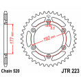 Couronne JT SPROCKETS acier standard 223 - 520 Couronne JT SPROCKETS acier standard 223 - 520