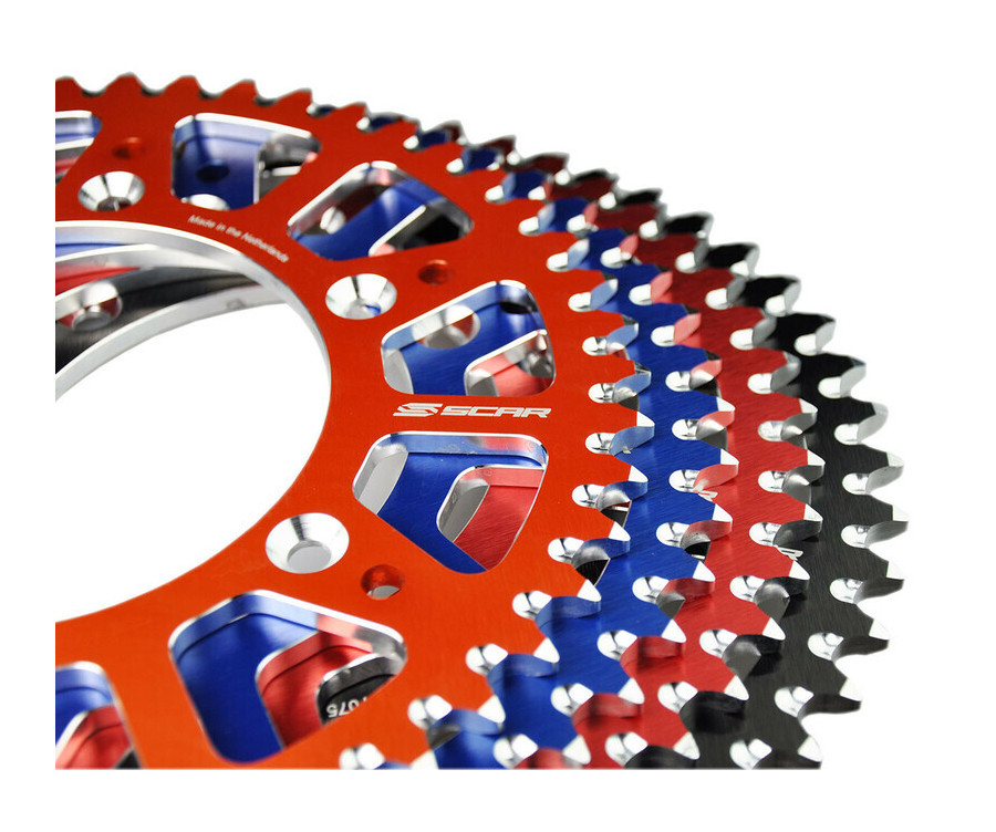 Couronne SCAR aluminium ultra-light anti-boue SRS520 - 428 - 1116458002