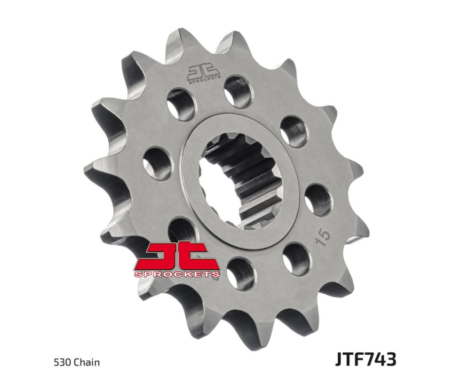 Pignon JT SPROCKETS acier anti-bruit 743 - 530 - 1126804001