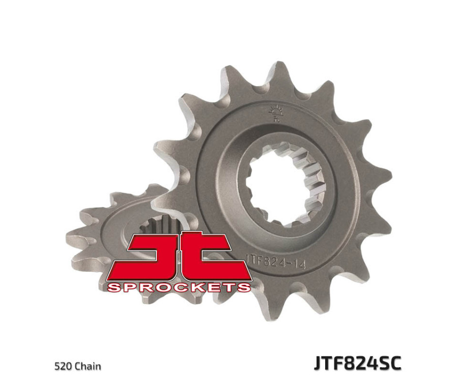 Pignon JT SPROCKETS acier anti-boue 824 - 520 - 1077482002