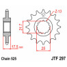 Pignon JT SPROCKETS acier standard 297 - 525 - 1077338001