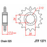 Pignon JT SPROCKETS acier standard 1371 - 525 - 1077238001