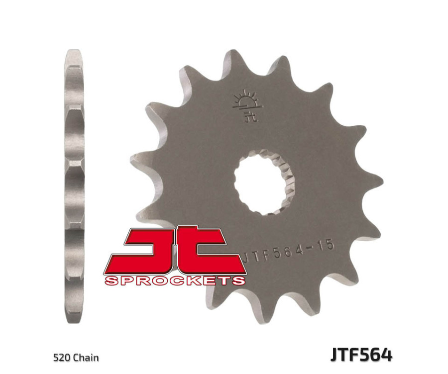 Pignon JT SPROCKETS acier standard 564 - 520 - 1077436003