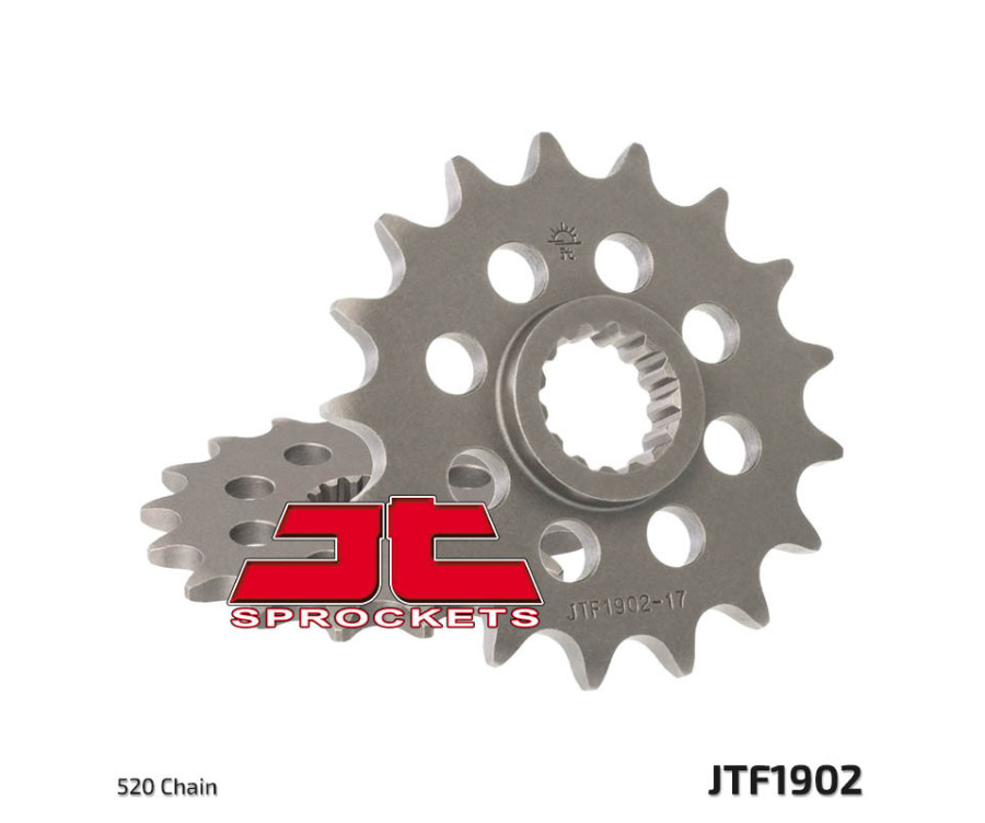 Pignon JT SPROCKETS acier standard 1902 - 520 - 1077298002