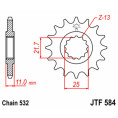 Pignon JT SPROCKETS acier standard 584 - 532 Pignon JT SPROCKETS acier standard 584 - 532