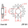 Pignon JT SPROCKETS acier standard 511 - 520 - 1077407002