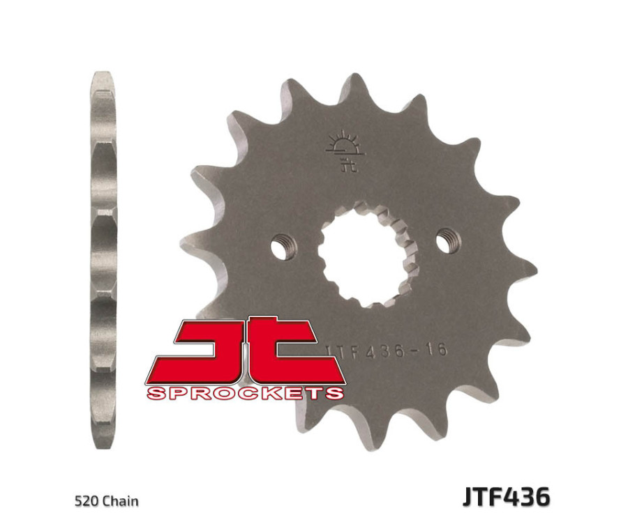 Pignon JT SPROCKETS acier standard 436 - 520 - 1077394002