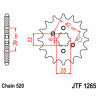 Pignon JT SPROCKETS acier standard 1265 - 520 - 1077218004