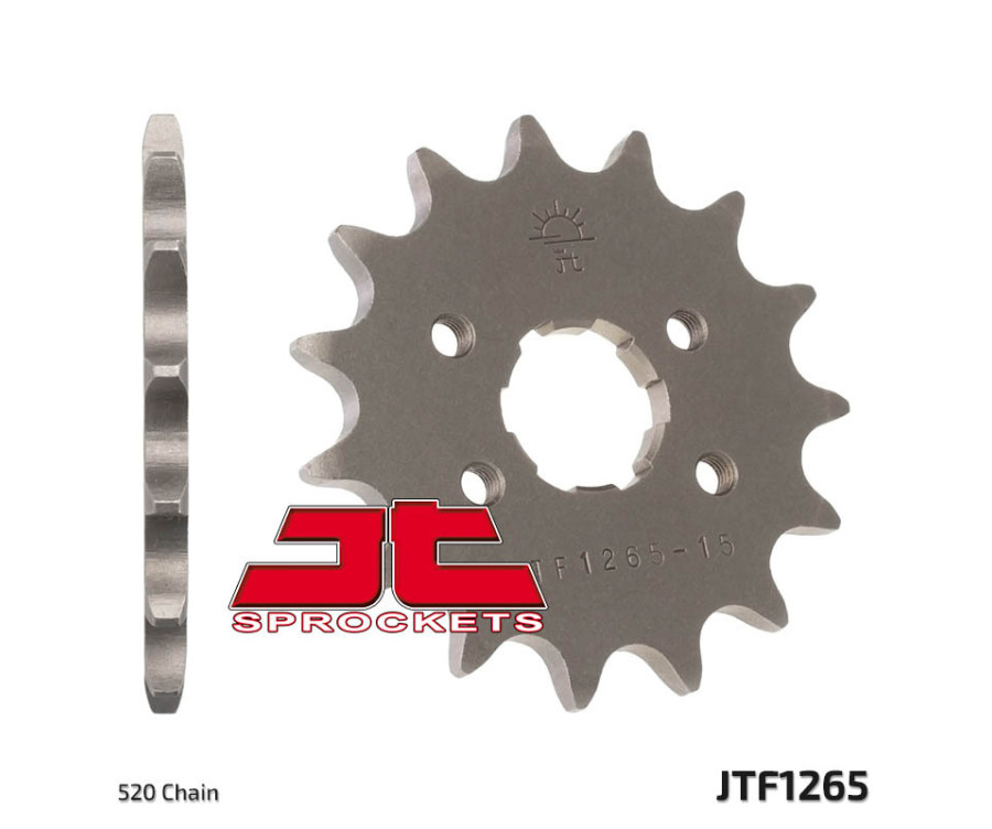 Pignon JT SPROCKETS acier standard 1265 - 520 - 1077218003