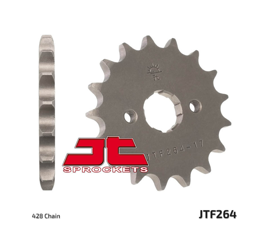Pignon JT SPROCKETS acier standard 264 - 428 - 1077311002