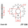 Pignon JT SPROCKETS acier standard 1256 - 420 - 1077213003