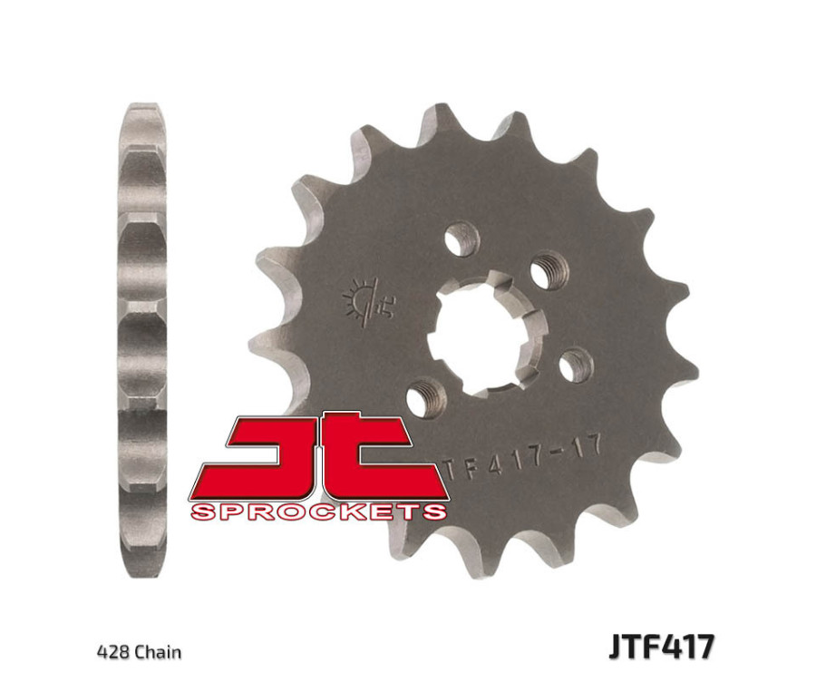 Pignon JT SPROCKETS acier standard 417 - 428 - 1077374002