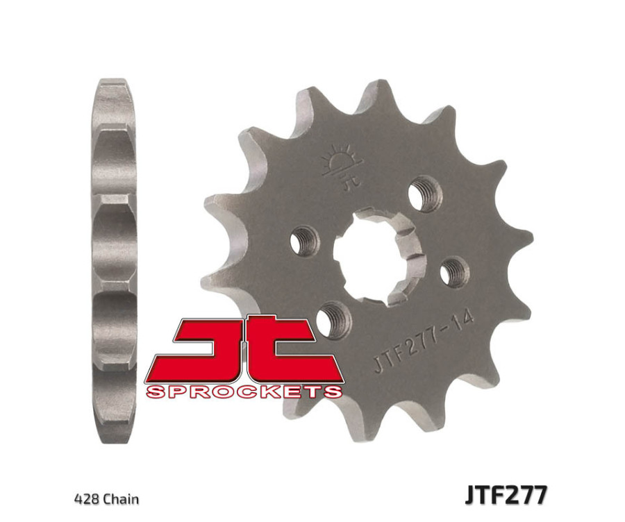 Pignon JT SPROCKETS acier standard 277 - 428 - 1077320001