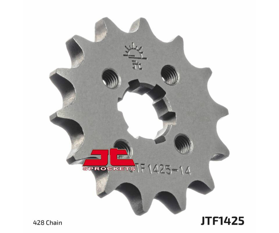 Pignon JT SPROCKETS 13 dents acier standard pas 428 type 1425 - 1096587001