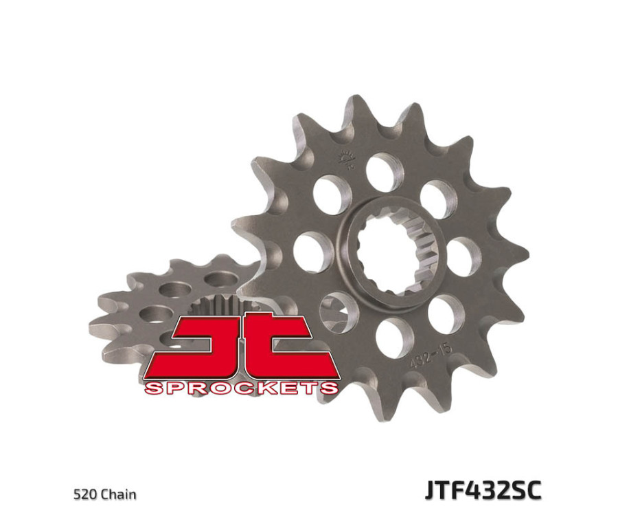 Pignon JT SPROCKETS acier anti-boue 432 - 520 - 1077390003