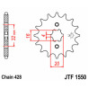 Pignon JT SPROCKETS acier standard 1550 - 428 - 1077276003