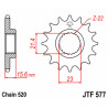 Pignon JT SPROCKETS acier standard 577 - 520 - 1077448001