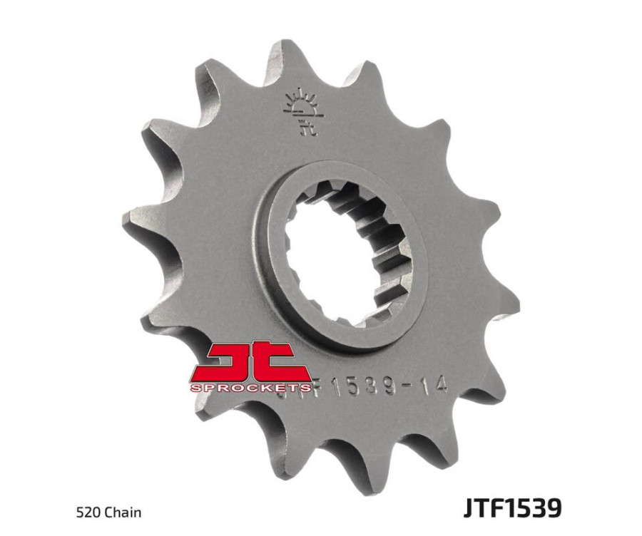 Pignon JT SPROCKETS acier anti-bruit 1539-520 - 1124297001