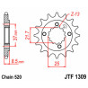 Pignon JT SPROCKETS acier standard 1309 - 520 - 1077224002