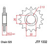 Pignon JT SPROCKETS acier standard 1332 - 525 - 1077233001