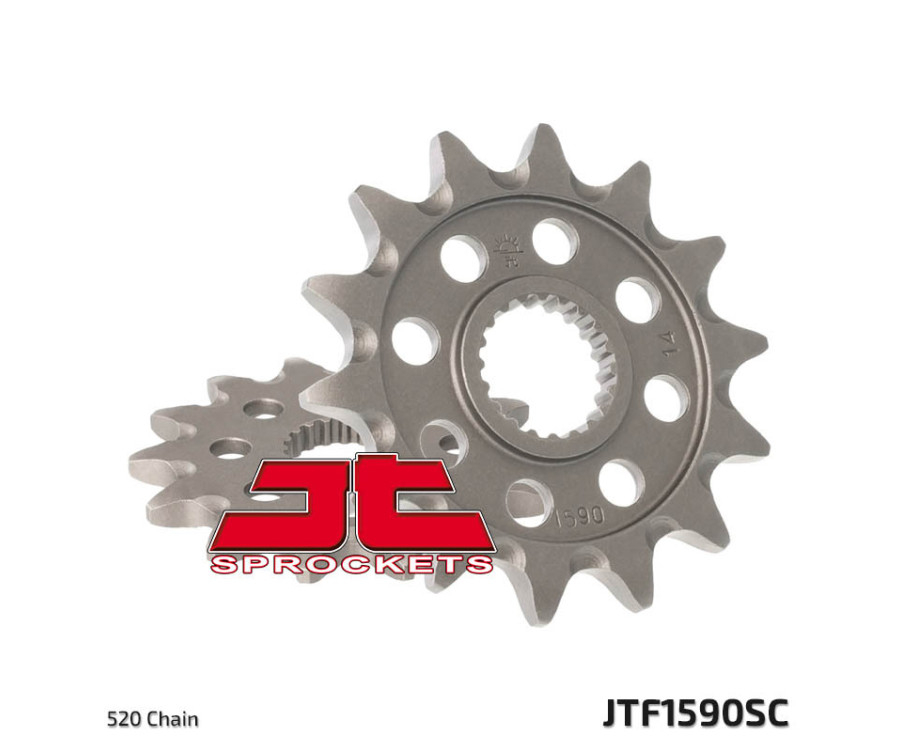 Pignon JT SPROCKETS acier anti-boue 1590 - 520 - 1074277001