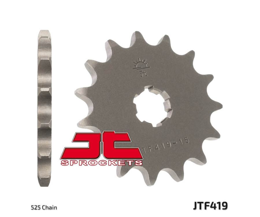Pignon JT SPROCKETS acier standard 419 - 525 - 1077376001
