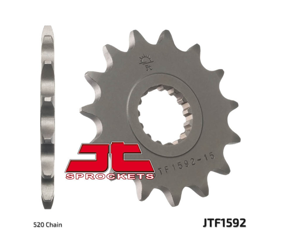 Pignon JT SPROCKETS acier standard 1592 - 520 - 1077291001