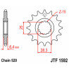 Pignon JT SPROCKETS acier standard 1592 - 520 - 1077291002