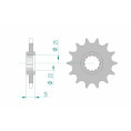 Pignon AFAM acier standard 24506 - 525 Pignon AFAM acier standard 24506 - 525