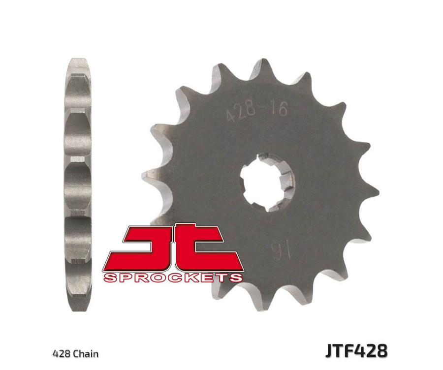 Pignon JT SPROCKETS acier standard 428 - 428 - 1077386002