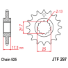 Pignon JT SPROCKETS acier anti-bruit 297 - 525 - 1126796001