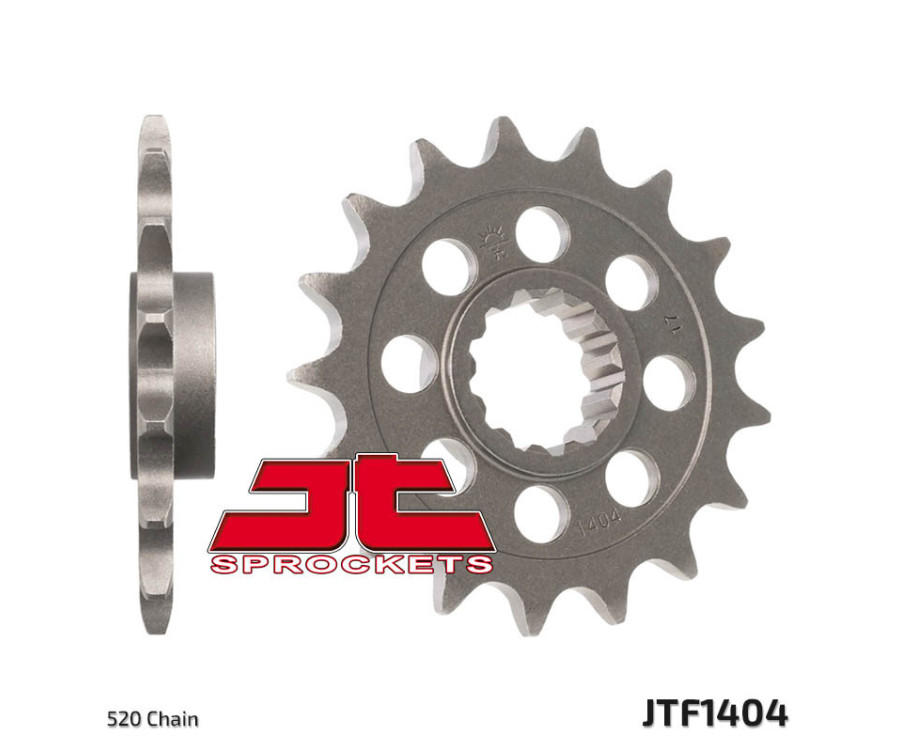 Pignon JT SPROCKETS acier standard 1404 - 520 - 1077244002