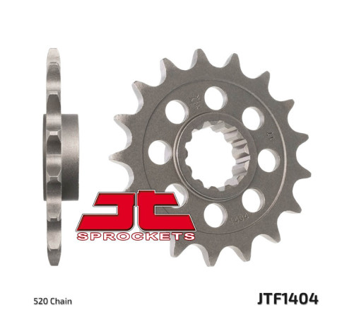 Pignon JT SPROCKETS acier standard 1404 - 520