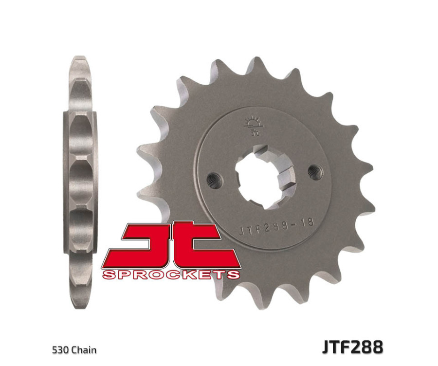 Pignon JT SPROCKETS acier standard 288 - 530 - 1077329001