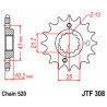 Pignon JT SPROCKETS acier standard 308 - 520 - 1077341001