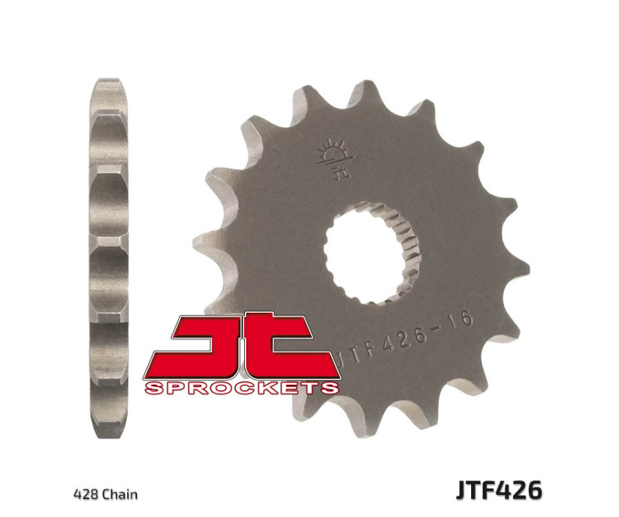 Pignon JT SPROCKETS acier standard 426 - 428 - 1077383004