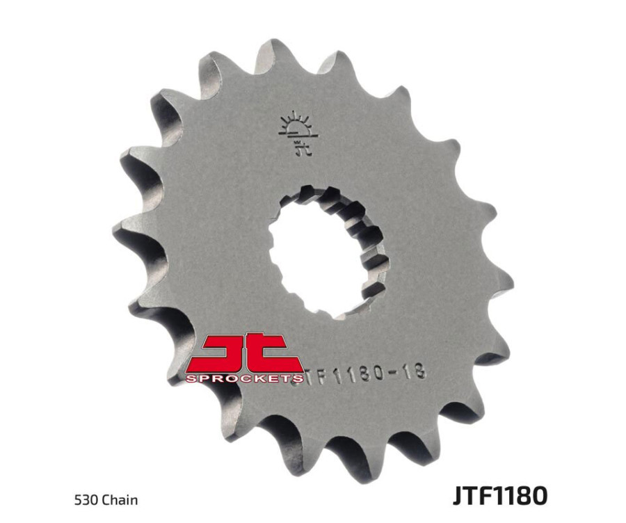 Pignon JT SPROCKETS acier anti-bruit 1180 - 530 - 1126784003