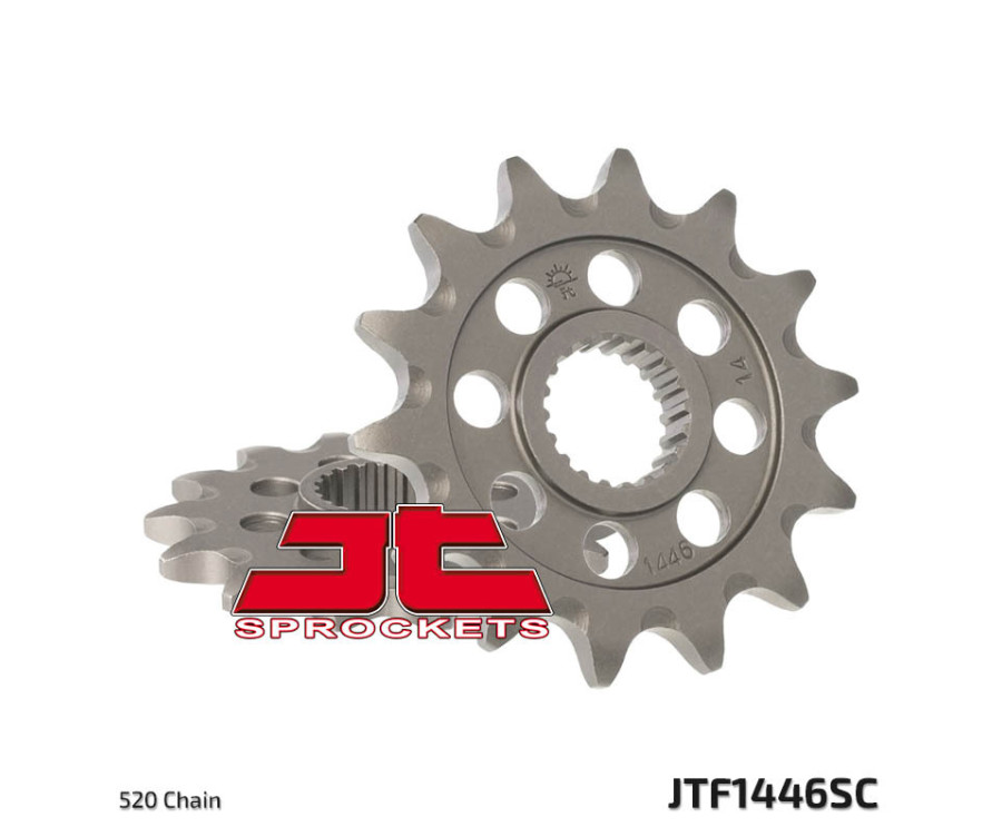 Pignon JT SPROCKETS acier anti-boue 1446 - 520 - 1077256001