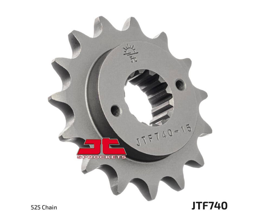 Pignon JT SPROCKETS acier anti-bruit 740 - 525 - 1126803001