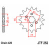Pignon JT SPROCKETS acier standard 252 - 420 - 1077308003