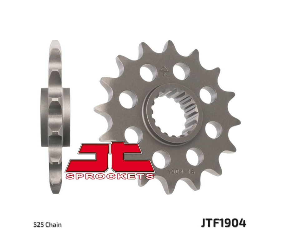 Pignon JT SPROCKETS acier standard 1904 - 525 - 1077300002