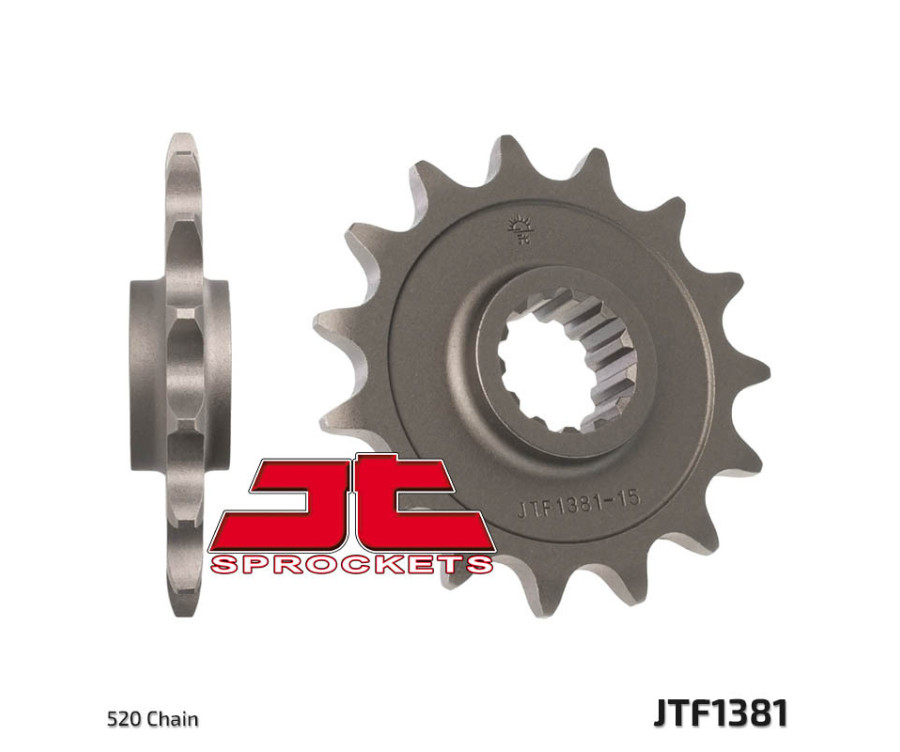 Pignon JT SPROCKETS acier standard 1381 - 520 - 1077242001