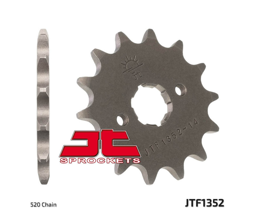 Pignon JT SPROCKETS acier standard 1352 - 520 - 1077236003