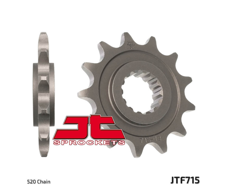 Pignon JT SPROCKETS acier standard 715 - 520 - 1077464001
