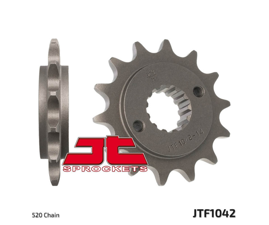 Pignon JT SPROCKETS acier standard 1042 - 520 - 1077200001
