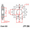 Pignon JT SPROCKETS acier standard 296 - 525 - 1077337001