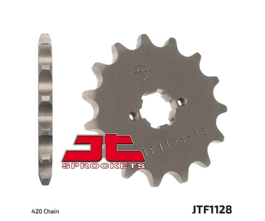 Pignon JT SPROCKETS acier standard 1128 - 420 - 1077207001