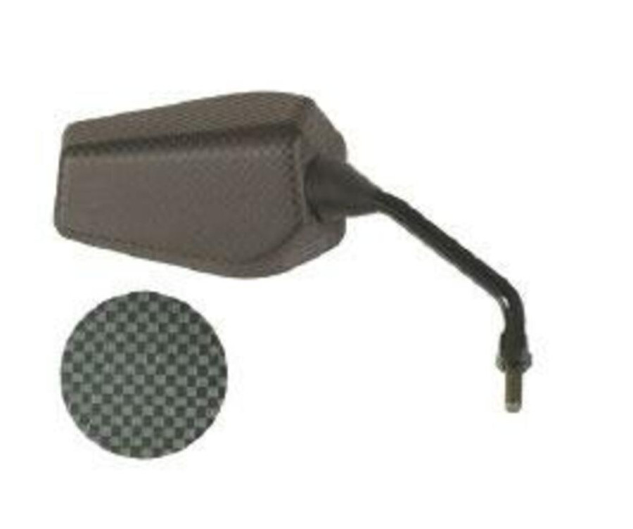 Rétroviseur VICMA F1 rectangulaire droit universel M8/125 - carbone - 1083925001